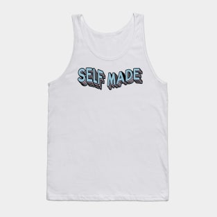 self made - trans pride typography Tank Top
